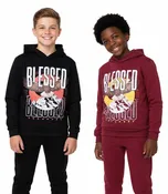 Boys 8-14 Blessed Hoodie & Jogger Set – S1OPE (Style 8196588)