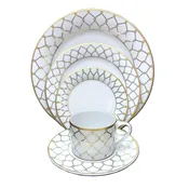 Austin Ultra-White -5 Piece Place Setting