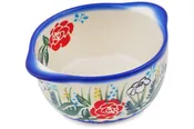 Polish Pottery 11 oz Bouillon Cup Fresh Happiness UNIKAT