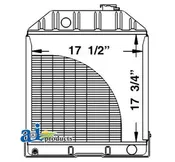 Ai 86531508 Radiator W/O Oil Cooler For Ford / New Holl Industrial/Con