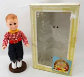 1982 Effanbee Bobbsey Twins Doll Freddie #1201 w/Box