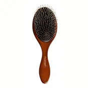 100% Beech Wood Handle Oval Paddle Brush