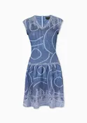 Cheryl - Cotton Pleat Dress