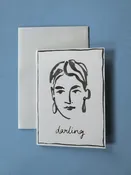 Darling Portrait Card