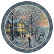A Christmas Story - 21" Round Wood Sign