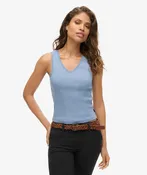 Athletic Essentials Lace Trim Vest Top