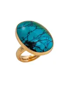Alchemia Turquoise Adjustable Ring