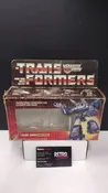 1984 Vintage Original G1 Transformers Bluestreak Box with Reissue Inner Bubble