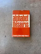 Alphabet Thesaurus Vol. 3: Treasury of Letter Design by Uncredited