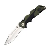 Buck 661 Small Pursuit Green Folding Knife 3in Satin Drop Point Blade BU11893