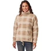 Carve Designs Women's Roley Jacquard Cowl Neck Top
