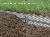Edging Alum 8′