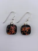 Dichroic Dangle Earring-2103
