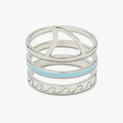Shark Week Ring Stack - 9