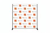 Fabric Step and Repeat Backdrop