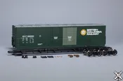 Kit Classics HO Scale Evans 5100 RBL Boxcar, BC Rail