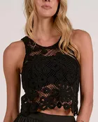 Elan Crochet Tank Sweater