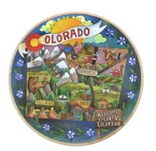 18" Lazy Susan – Colorado | Sincerely Sticks
