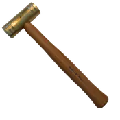 Grace USA 32 ounce Brass Hammer