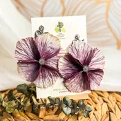 Sabine Handcrafted Flower Statement Earrings