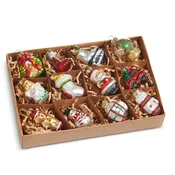 Box of Vintage Icon Ornaments, 2.25"