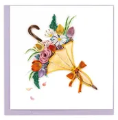 April Showers Quilling Greeting Card