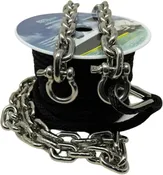 100ft x 3/8 Anchor Line, 5ft (316SS) Chain