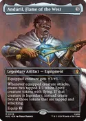 Anduril, Flame of the West (Borderless) [The Hobbit: Eternal-Legal]