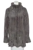 Alaïa Grey Turtle Neck Bell Sleeve Sweater SZ XS