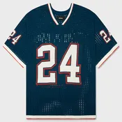 24 V Neck Knit Jersey - Ocean