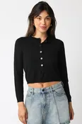 Bella cardigan in black
