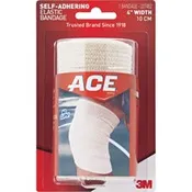Ace Self-adhering Elastic Bandage 4" Width - Tan - 1 Each