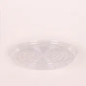 12" Clear Vinyl Plant Saucers