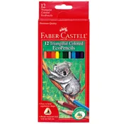 12ct Triangular Colored Eco Pencils