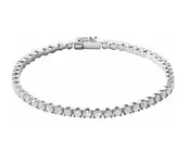 14K White Gold 5ctw Diamond Tennis Bracelet