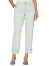 27 (30 Uncuffed) High Rise Boyfriend Denim