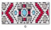 1.5” Cloth Strip-Geometric Pattern