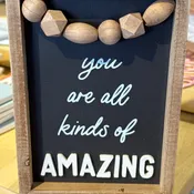 Amazing Inset Box Sign