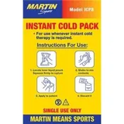 Martin Sports Instant Cold Pack