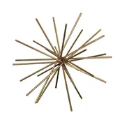 16" IRON ASTERISK IN GOLD LEAF