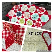 Darling Baby Quilt - 33" x 36"
