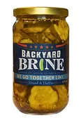 We Go Together Like....Bread And Butter Pickle Crinkle Cut Chips, 16 oz Jar, 6-Pack