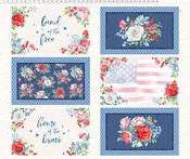 Americana 36" Placemat Panel - Multi