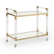 Acrylic Bar Cart