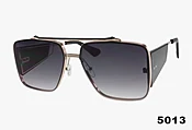 5013 - Wholesale Square Aviator With Side Blinders Sunglasses