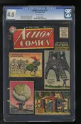 Action Comics #211 CGC VG+ 4.5 Off White Planet Earth Photoshoot!