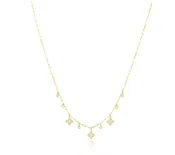 Amanda CZ necklace - gold
