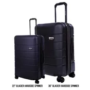 2 Pc Set Glacier Hardside Spinner (30" And 22")