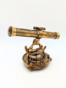 Alidade with telescope