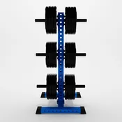 Alpha PLT | 3-Tier Vertical Plate Tree